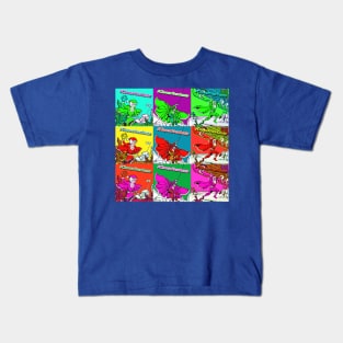 Choose Your Santa Pop Art! Kids T-Shirt